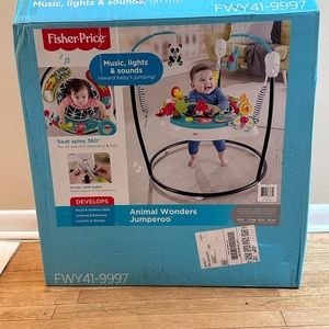 Fisher, price animal wonder jumperoo